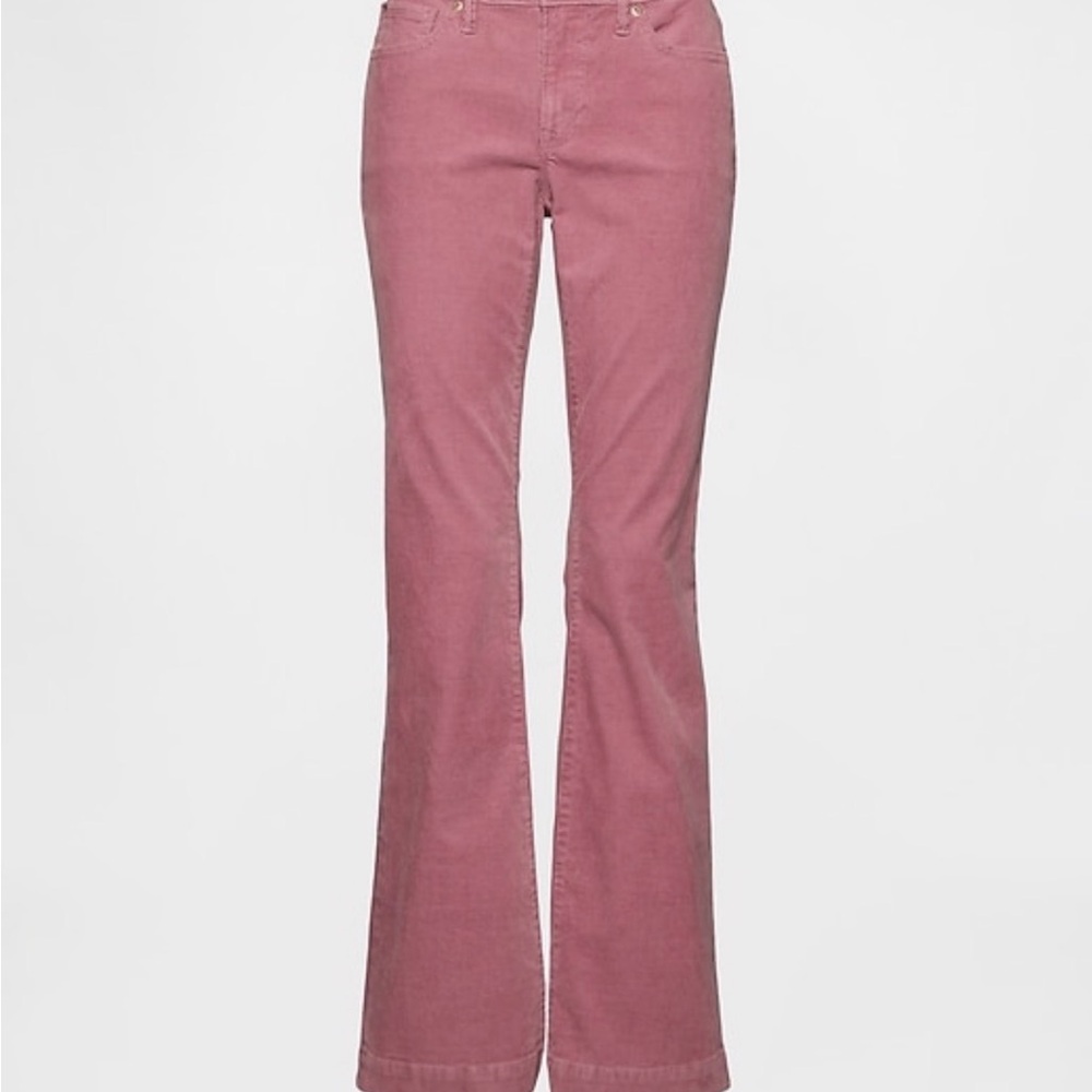 GAP Pink Low Rise Long & Lean corduroy size 27, 4